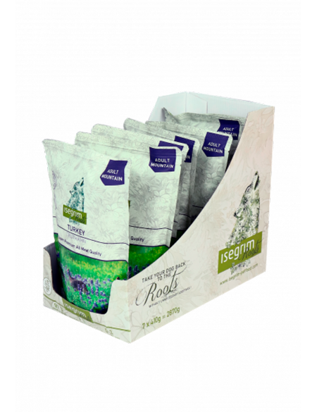 ADULT MOUNTAIN ІНДИЧКА З КОЗЛОБОРОДНИКОМ ТА СОНЯШНИКОВОЮ ОЛІЄЮ 410 Г (7 ШТ)