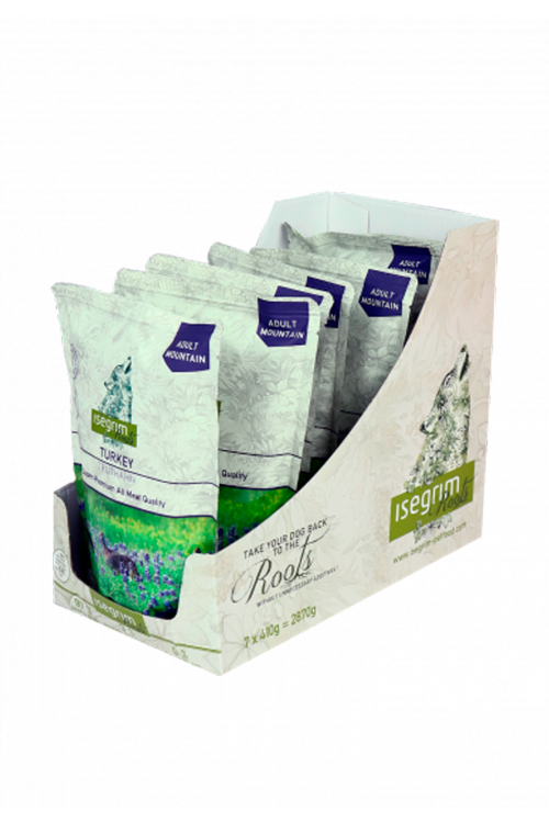 ADULT MOUNTAIN ІНДИЧКА З КОЗЛОБОРОДНИКОМ ТА СОНЯШНИКОВОЮ ОЛІЄЮ 410 Г (7 ШТ)