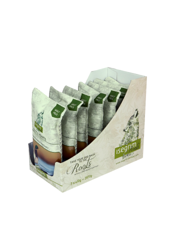 ADULT FIELD КАЧКА З СЕРДЕЧКАМИ, ОВОЧАМИ, ЛЛЯНИМ МАСЛОМ ТА ТРАВАМИ 410 Г (7 ШТ)