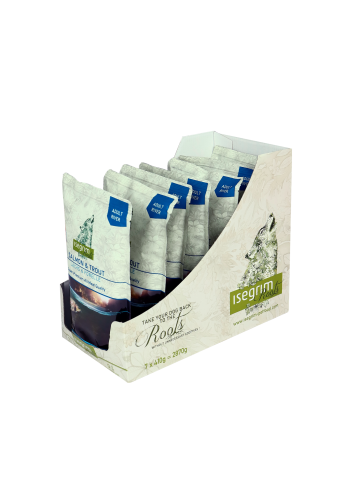 ADULT RIVER ЛОСОСЬ ТА ФОРЕЛЬ З ТОПІНАМБУРОМ 410 Г (7 ШТ)
